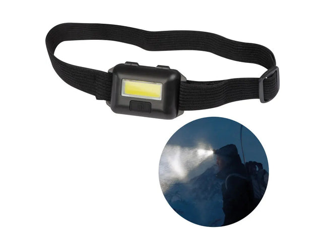 Hochintensive LED-Stirnlampe in Schwarz – Vielseitig & Leistungsstark TK Gruppe® Grosshandel 