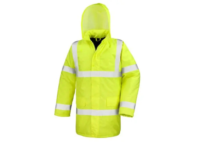 Hochsichtbarer Autobahn-Mantel 'High Vis', Sicher und Wetterfest TK Gruppe® Grosshandel 