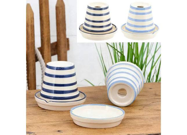 Hochwandiger Sturmaschenbecher, 2er-Set, 12x12x9,8cm - Robust für Außen TK Gruppe® Grosshandel 