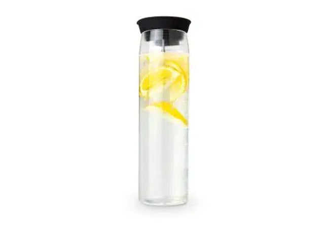 Hochwertige ROMINOX Glaskaraffe Silika - Exquisite Wasserkaraffe, stilvoll & vielseitig TK Gruppe® Grosshandel 