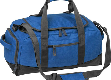 Hochwertige Sporttasche aus Polyester - blau, geräumig und robust, ideal für Fitness und Sport TK Gruppe® Grosshandel 