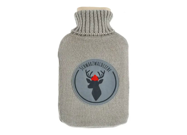 Hochwertige Wärmflasche Schwarzwaldliebe, 1500 ml - Langlebig, Zuverlässig und Komfortabel TK Gruppe® Grosshandel 