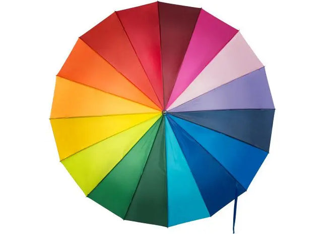 Hochwertiger Portierschirm: Haya aus Nylon - Robust & Farbintensiv - Bunt TK Gruppe® Grosshandel 