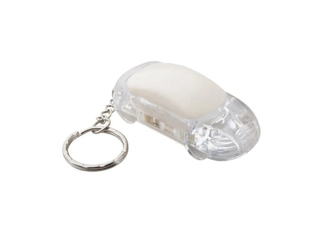 Hochwertiger Schlüsselanhänger von Skyway Praktisches Accessoire in elegantem Weiß TK Gruppe® Grosshandel 