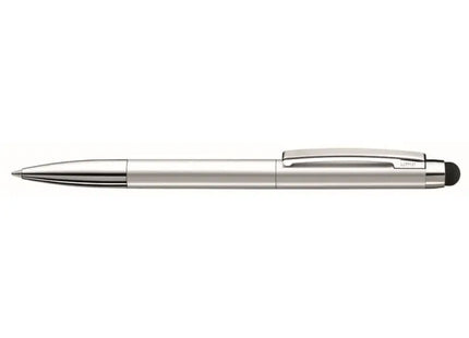 Hochwertiger Slide Touch Stylus Pen - kapazitiver Touchpen, nachfüllbar, ergonomisch - silber TK Gruppe® Grosshandel 