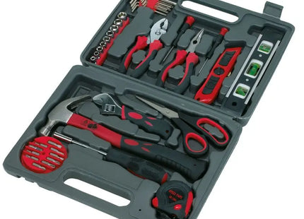 Hochwertiger Werkzeugkoffer MASTERKIT – robust, rot-schwarz, vielseitig und langlebig TK Gruppe® Grosshandel 