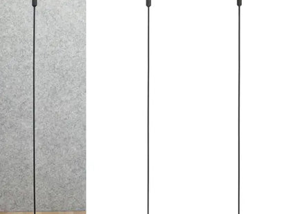 Hoher Schwarzer Metall-Kerzenständer, ca. 122 cm - Elegante Bodendekoration TK Gruppe® Grosshandel 