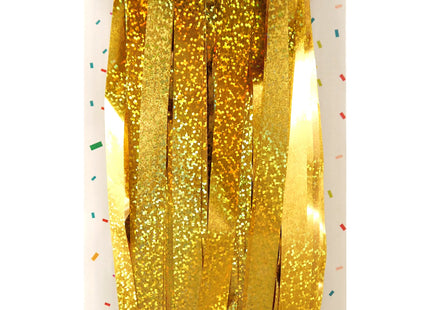 Holografische Goldfolie für Türvorhänge, 92x244 cm, 1,2 cm Breite – Luxus & Silent TK Gruppe® Grosshandel 