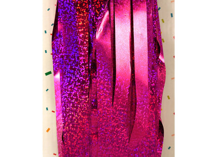 Holographische Rosa Turfolie, 1,2 cm dick, 92 x 244 cm – lange und dekorative Folie TK Gruppe® Grosshandel 