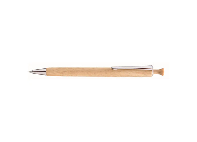 Holz-Druckkugelschreiber Forest: Edler Stift, nachhaltiges Design, reibungsloses Schreiben TK Gruppe® Grosshandel 