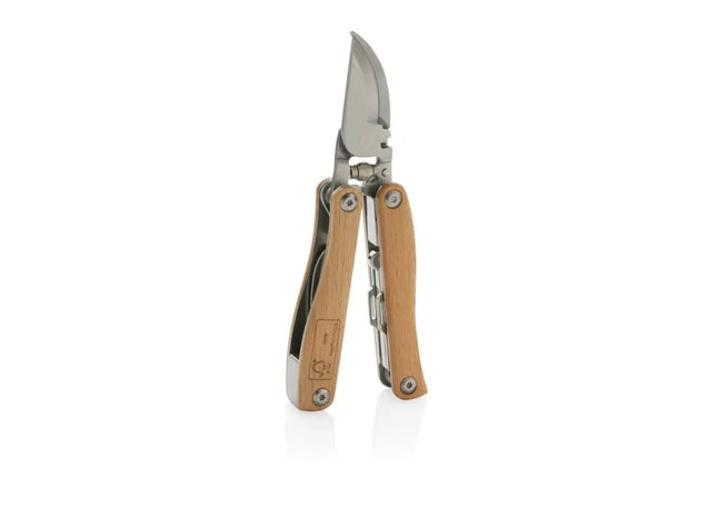 Holz Garten-Multitool, Vielseitig einsetzbar - Natürlich Braun TK Gruppe® Grosshandel 