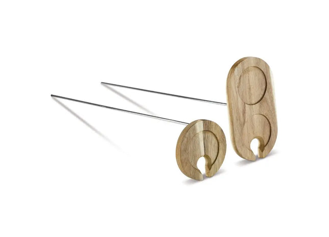 Holz Gartenset - Vielseitige Gartenwerkzeuge in Naturoptik TK Gruppe® Grosshandel 