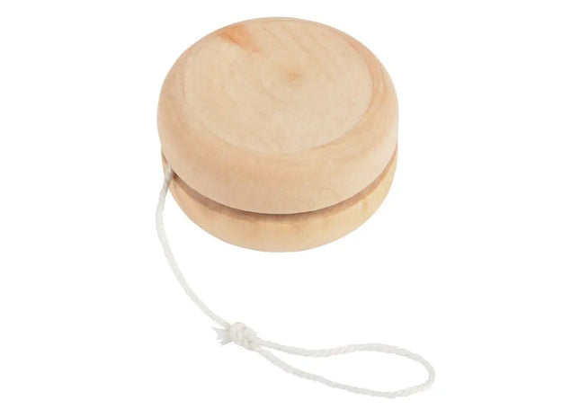 Holz-Jo-Jo UPSIDE DOWN - Traditioneller Spielspaß mit einem Twist TK Gruppe® Grosshandel 
