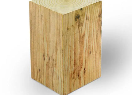 Holz Notizquader 78x78x125 mm, Öko-Stil Memo Würfel für Büro und Zuhause TK Gruppe® Grosshandel 