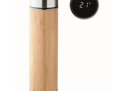 Holz PANAY 480ml Thermoflasche, natürlich & robust TK Gruppe® Grosshandel 