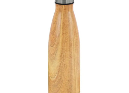 Holz Swing 500ml Isolierflasche mit Temperaturanzeige, öko-freundlich TK Gruppe® Grosshandel 