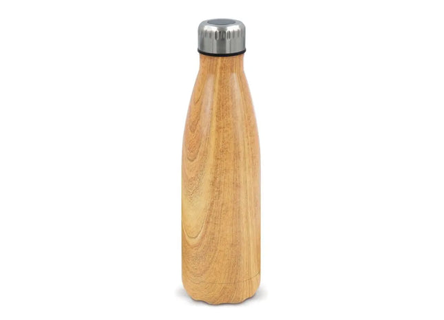 Holz Swing 500ml Isolierflasche mit Temperaturanzeige, öko-freundlich TK Gruppe® Grosshandel 