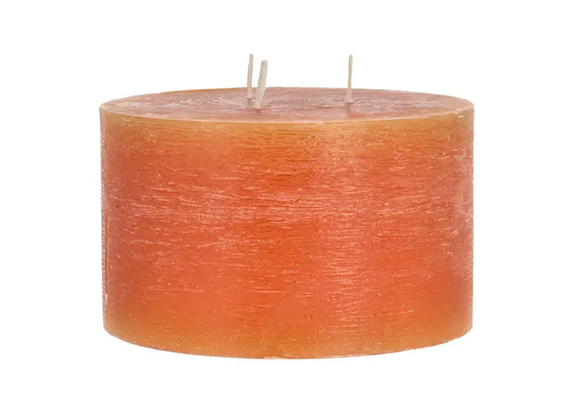 Honigfarbene Dreidocht-Kerze, Durchmesser 15cm - Sanftes Leuchten TK Gruppe® Grosshandel 