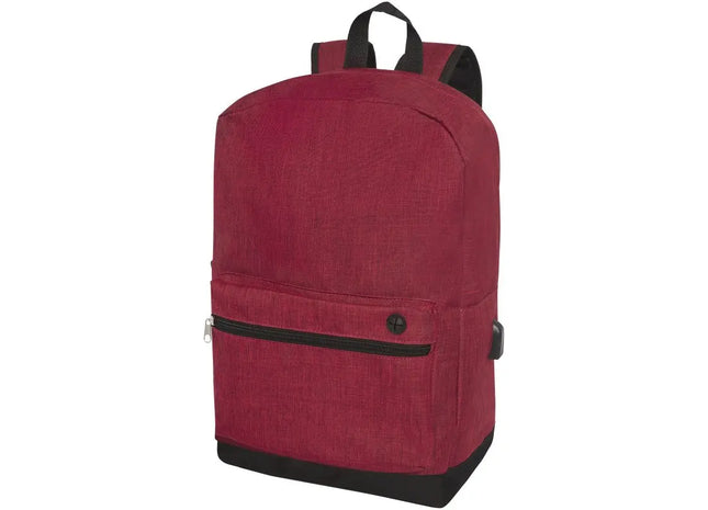 Hoss 15,6 Business Laptop-Rucksack 16L - Elegant & Praktisch - Dunkelrot TK Gruppe® Grosshandel 