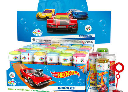 Hot Wheels Bubble Tubs 60 ml mit Puzzle-Labyrinth-Spielzeug, Seifenblasen-Set für Kinder TK Gruppe® Grosshandel 