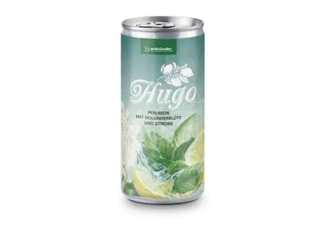 Hugo Aperitif 200 ml - Umweltfreundliches Eco-Papier-Etikett TK Gruppe® Grosshandel 
