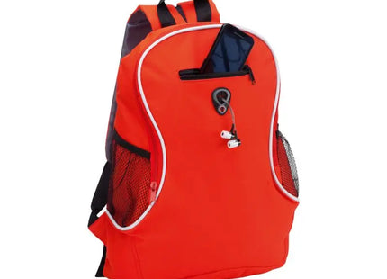 Humus Urbaner Rucksack in Signalrot – Modern & Vielseitig für den Alltag TK Gruppe® Grosshandel 