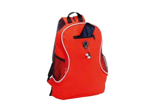 Humus Urbaner Rucksack in Signalrot – Modern & Vielseitig für den Alltag TK Gruppe® Grosshandel 