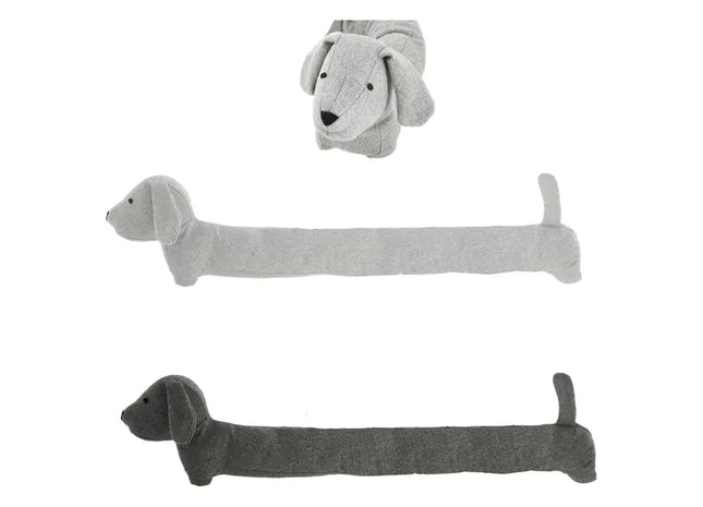 Hund Zugluftstopper, 2er Set, Türdichtung, Länge 85cm TK Gruppe® Grosshandel 