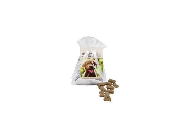Hunde-Leckerli im Organzabeutel mit bedruckbarem Hangtag, Geschenkpackung für Hunde, Personalisierbar TK Gruppe® Grosshandel 