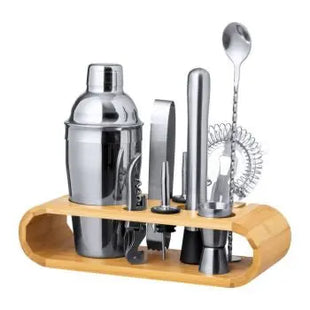 Hunton Premium Cocktail-Set, Silber – Natürliches Barzubehör TK Gruppe® Grosshandel 