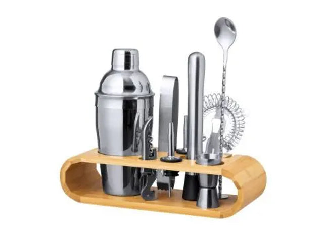 Hunton Premium Cocktail-Set, Silber – Natürliches Barzubehör TK Gruppe® Grosshandel 