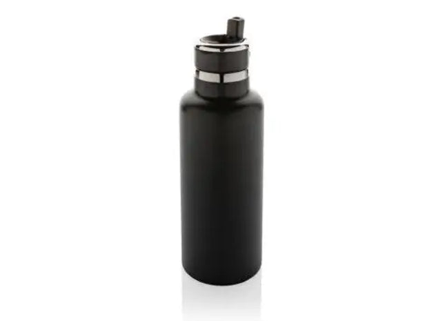 Hydro RCS Recycelte Edelstahl-Vakuumflasche 500ml – Tiefes Schwarz TK Gruppe® Grosshandel 