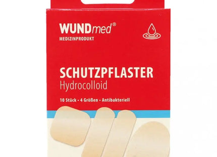 Hydrocolloid Bandage Strips: 10 Pieces, 4 Sizes - Adhesive Wound Dressings for Various Injuries TK Gruppe® Grosshandel 