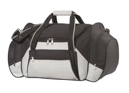 ICELAND Reisetasche in Grau-Schwarz, Ideal für Unterwegs TK Gruppe® Grosshandel 