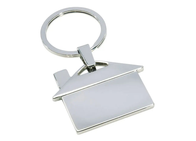 IN-HOUSE Schlüsselanhänger, Elegantes Silber - Modern & Praktisch TK Gruppe® Grosshandel 