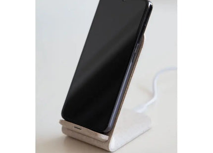 INDUCTIVE Kabelloses Ladenpad - Beigefarbenes Qi-kompatibles Energieportal TK Gruppe® Grosshandel 