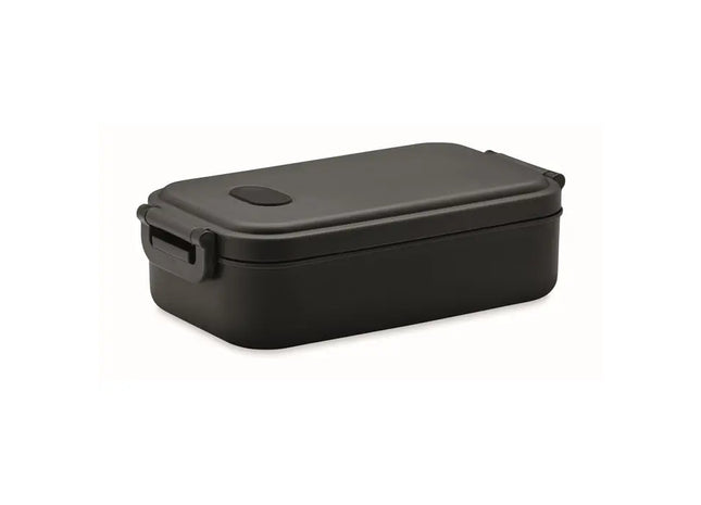 INDUS Recycled PP Lunchbox 800ml in Black - Eco-Friendly, Compact, Durable Meal Container TK Gruppe® Grosshandel 