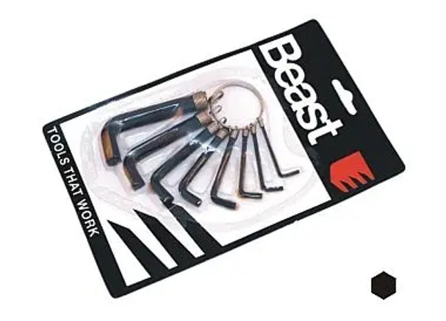 INNENSECHSKANTSCHLUSSELSATZ : Hochwertiger Innensechskantschlüsselsatz | Profi Sechskantschlüsselset | Inbusschlüsselsatz | Chrom-Vanadium-Stahl Inbus-Schlüsselsatz | Werkzeugset für Handwerker und Mechaniker | Innensechskantschlüsselset in verschiedenen TK Gruppe® Grosshandel 