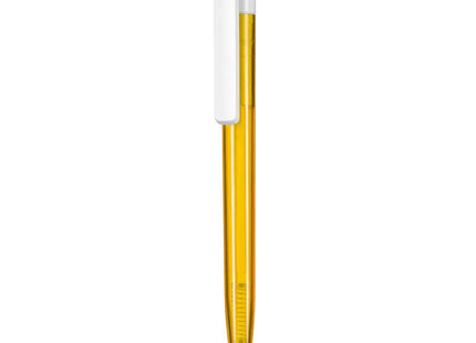 INSIDER TRANSPARENT S Kugelschreiber in Mango-Gelb – Klar & Farbenfroh TK Gruppe® Grosshandel 