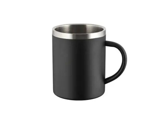IRVINE Elegante Schwarze Tasse – Ideal für Jeden Tag TK Gruppe® Grosshandel 