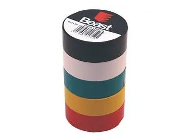 ISOLIERBANDERSATZ FARBE : Hochwertiges Isolierband-Set - Bunte Elektrobänder für die Kennzeichnung von Drähten und Kabeln TK Gruppe® Grosshandel 