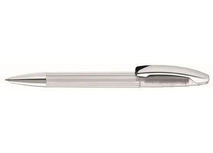 Icon Transparent M-Si Klarer Drehkugelschreiber: Eleganter Stift für sichtbare Präzision TK Gruppe® Grosshandel 