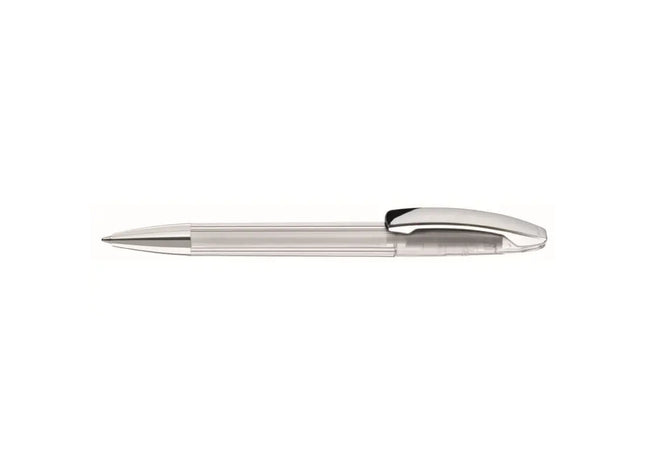 Icon Transparent M-Si Klarer Drehkugelschreiber: Eleganter Stift für sichtbare Präzision TK Gruppe® Grosshandel 