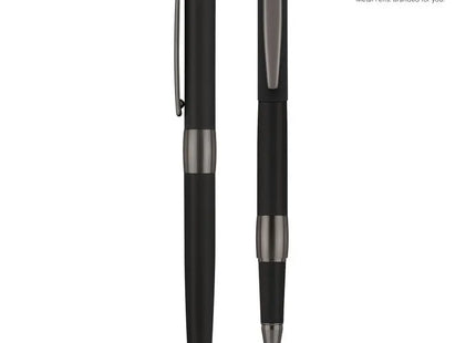 Image Black Line Rollerball in Tiefschwarz - Geschmeidig & Elegant TK Gruppe® Grosshandel 