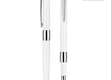Image White Line Rollerball in Reinweiß - Schlicht & Präzise TK Gruppe® Grosshandel 