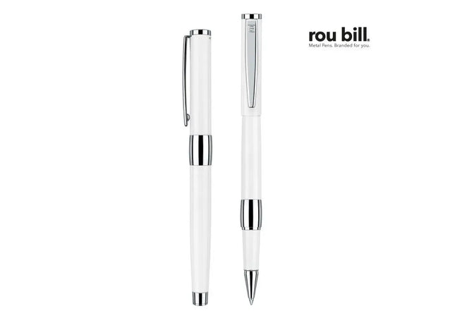 Image White Line Rollerball in Reinweiß - Schlicht & Präzise TK Gruppe® Grosshandel 