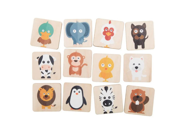 Immermor Memoryspiel, Tiere - Natur: Pädagogisches Spiel für Kinder zur Förderung der kognitiven Fähigkeiten TK Gruppe® Grosshandel 