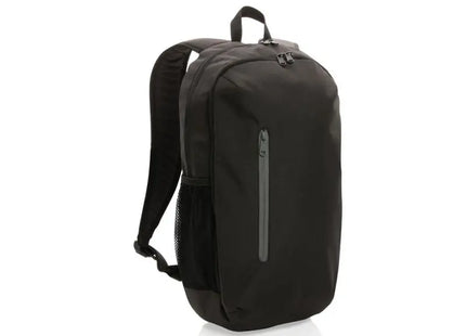 Impact AWARE™ 300D RPET Casual-Rucksack – Schwarz-Grau Mix TK Gruppe® Grosshandel 