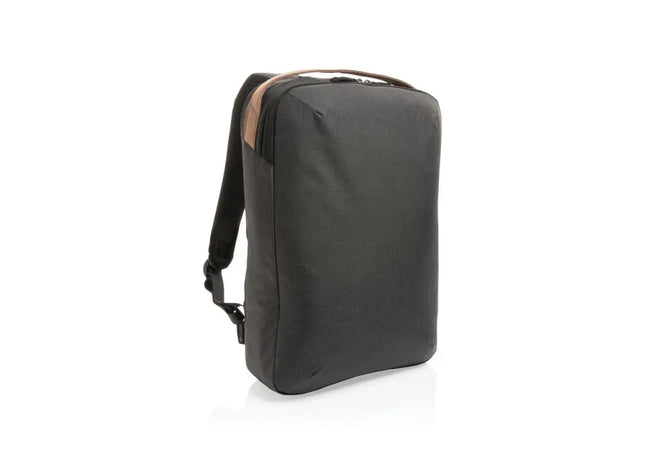 Impact AWARE™ 300D Two-Tone Deluxe Laptop-Rucksack 15.6, Schwarz TK Gruppe® Grosshandel 