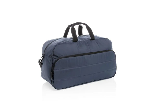 Impact AWARE™ Navyblaue RPET Wochenendtasche, Umweltbewusst Reisen TK Gruppe® Grosshandel 